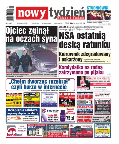 e-prasa: Nowy Tydzień. Tygodnik Lokalny &ndash; e-wydanie &ndash; 5/2026