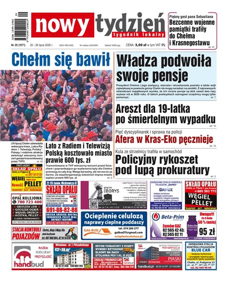 e-prasa: Nowy Tydzień. Tygodnik Lokalny &ndash; e-wydanie &ndash; 29/2026