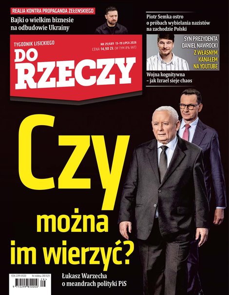 e-prasa: Tygodnik Do Rzeczy &ndash; e-wydanie &ndash; 29/2026