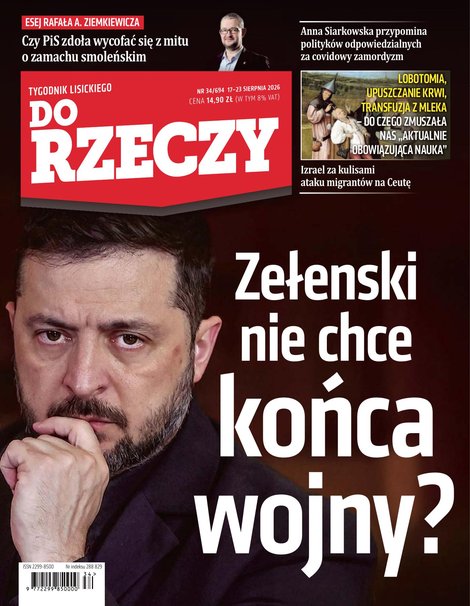 e-prasa: Tygodnik Do Rzeczy &ndash; e-wydanie &ndash; 34/2026
