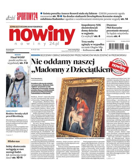 e-prasa: Nowiny – e-wydanie – 16/2026