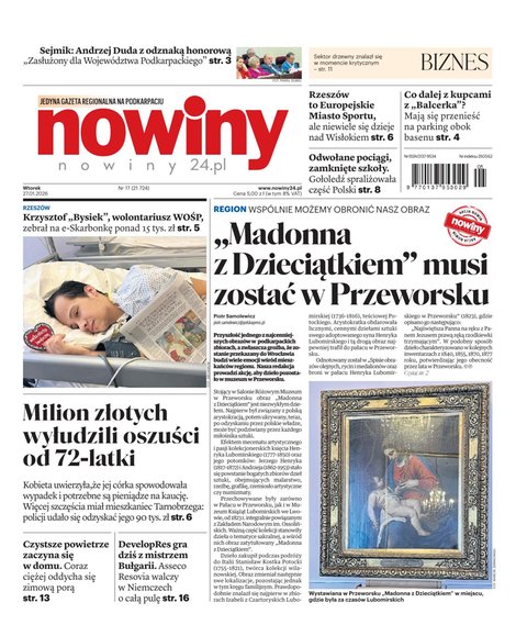 e-prasa: Nowiny &ndash; e-wydanie &ndash; 17/2026