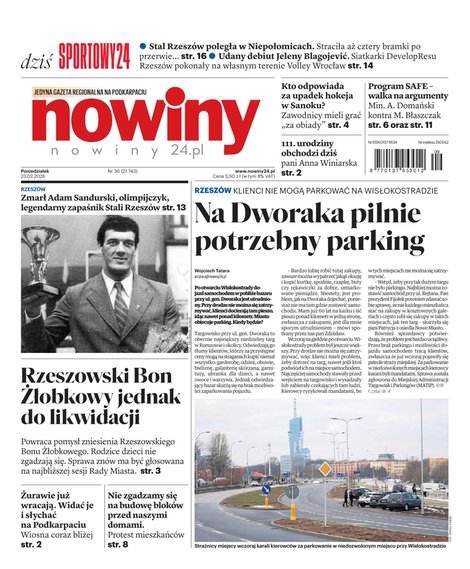 e-prasa: Nowiny &ndash; e-wydanie &ndash; 36/2026