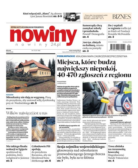 e-prasa: Nowiny &ndash; e-wydanie &ndash; 37/2026