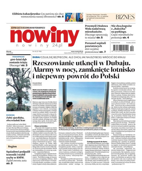e-prasa: Nowiny &ndash; e-wydanie &ndash; 42/2026