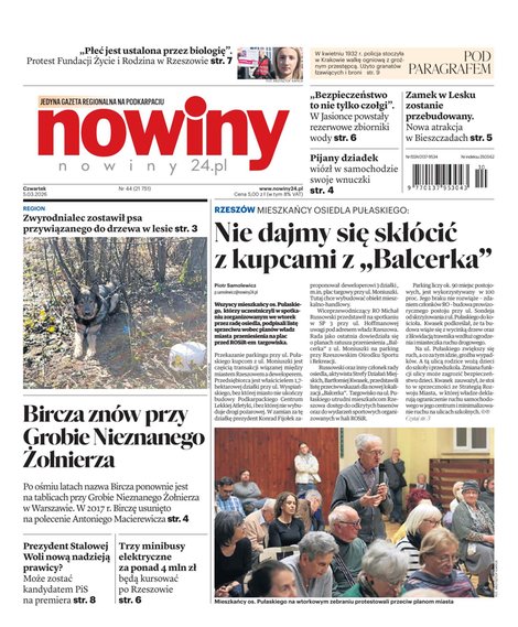 e-prasa: Nowiny &ndash; e-wydanie &ndash; 44/2026