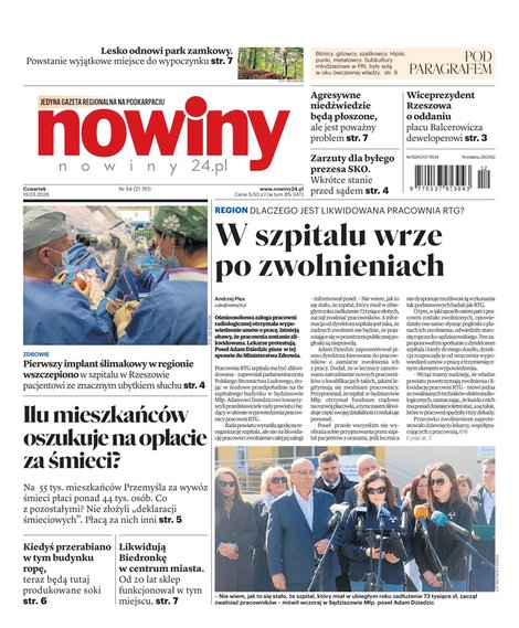 e-prasa: Nowiny &ndash; e-wydanie &ndash; 54/2026
