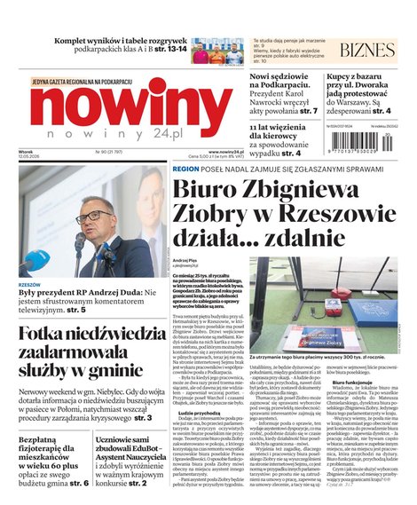 e-prasa: Nowiny &ndash; e-wydanie &ndash; 90/2026