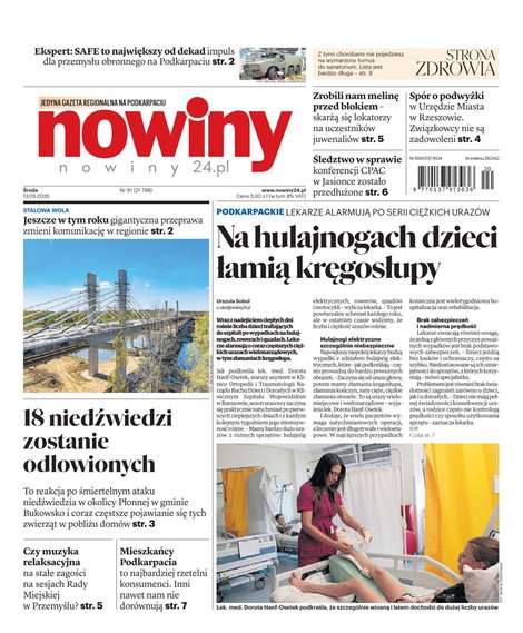 e-prasa: Nowiny &ndash; e-wydanie &ndash; 91/2026
