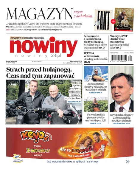 e-prasa: Nowiny &ndash; e-wydanie &ndash; 93/2026