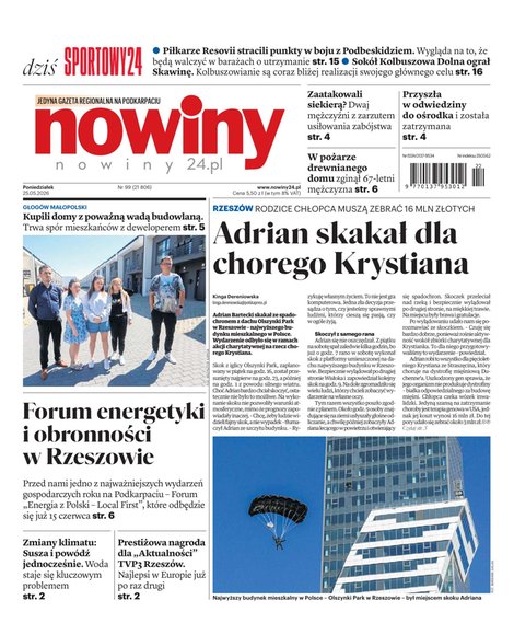 e-prasa: Nowiny &ndash; e-wydanie &ndash; 99/2026