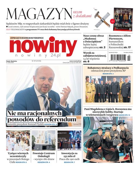 e-prasa: Nowiny &ndash; e-wydanie &ndash; 107/2026