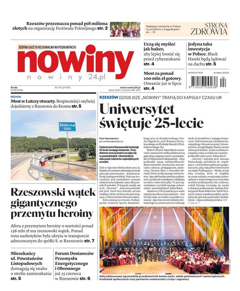 e-prasa: Nowiny &ndash; e-wydanie &ndash; 110/2026