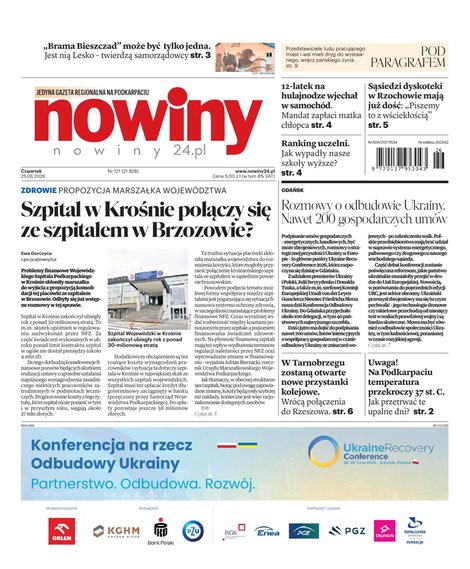 e-prasa: Nowiny &ndash; e-wydanie &ndash; 121/2026