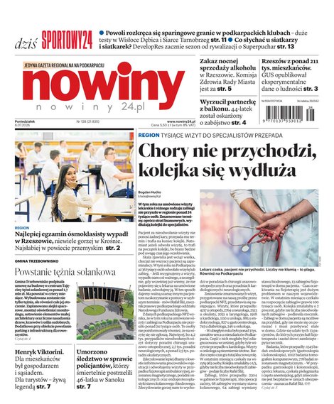 e-prasa: Nowiny &ndash; e-wydanie &ndash; 128/2026