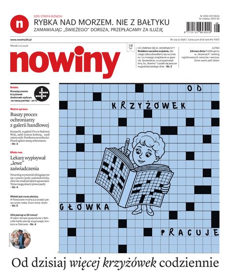 e-prasa: Nowiny &ndash; e-wydanie &ndash; 129/2026