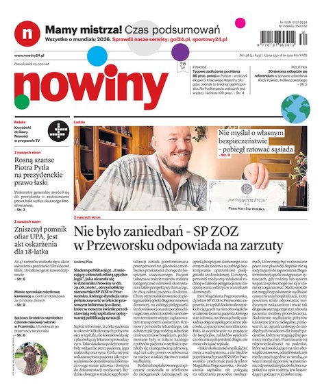 e-prasa: Nowiny &ndash; e-wydanie &ndash; 138/2026
