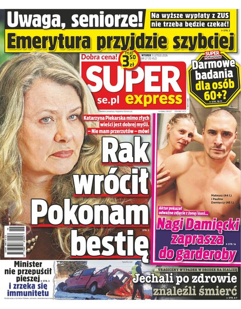 e-prasa: Super Express &ndash; e-wydanie &ndash; 27/2026