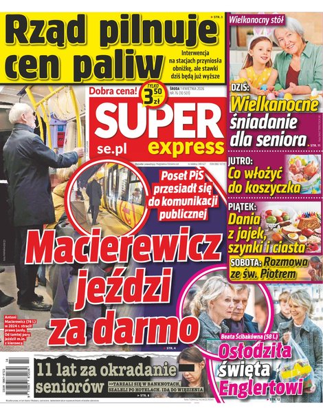 e-prasa: Super Express &ndash; e-wydanie &ndash; 76/2026