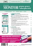 e-prasa: Monitor Prawa Pracy i Ubezpieczeń – 19/2016