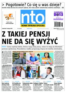 e-prasa: Nowa Trybuna Opolska – 32/2013