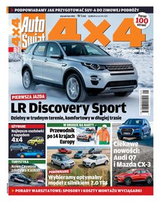 e-prasa: Auto Świat 4x4 – 1/2015