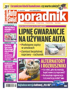 e-prasa: Auto Świat Poradnik - numery archiwalne – 1/2016