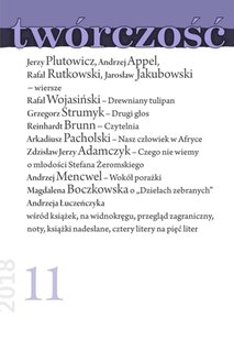 e-prasa: Twórczość – 11/2018