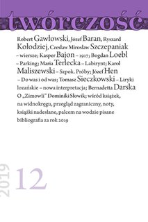 e-prasa: Twórczość – 12/2019