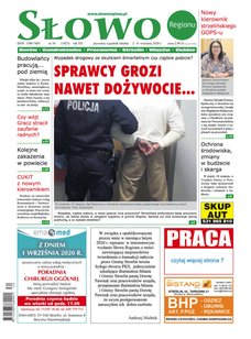 e-prasa: Słowo Regionu Strzelińskiego – 34/2020