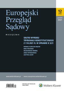 e-prasa: Europejski Przegląd Sądowy – 12/2021