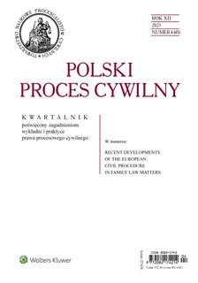 e-prasa: Polski Proces Cywilny – 4/2021