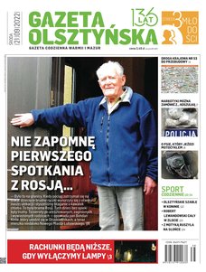 e-prasa: Gazeta Olsztyńska – 182/2022
