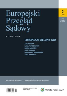 e-prasa: Europejski Przegląd Sądowy – 2/2022