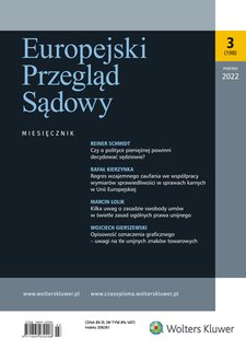 e-prasa: Europejski Przegląd Sądowy – 3/2022
