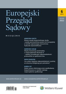 e-prasa: Europejski Przegląd Sądowy – 6/2022