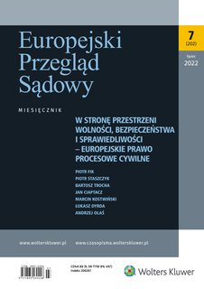 e-prasa: Europejski Przegląd Sądowy – 7/2022