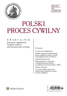 e-prasa: Polski Proces Cywilny – 2/2022