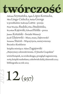 e-prasa: Twórczość – 12/2023