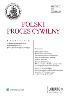 e-prasa: Polski Proces Cywilny – 4/2023
