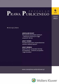 e-prasa: Przegląd Prawa Publicznego – 4/2023