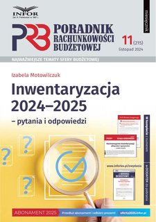 e-prasa: Poradnik Rachunkowości Budżetowej – 11/2024