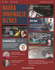 e-prasa: Nauka Innowacje Biznes – 1-2/2024
