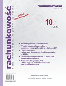 e-prasa: Rachunkowość – 10/2024