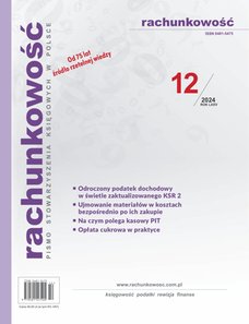 e-prasa: Rachunkowość – 12/2024