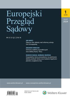 e-prasa: Europejski Przegląd Sądowy – 1/2024