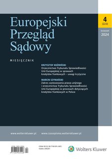 e-prasa: Europejski Przegląd Sądowy – 4/2024