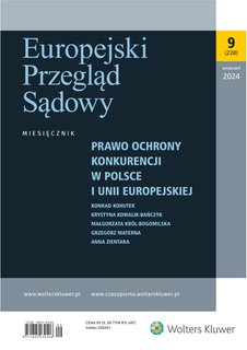 e-prasa: Europejski Przegląd Sądowy – 9/2024