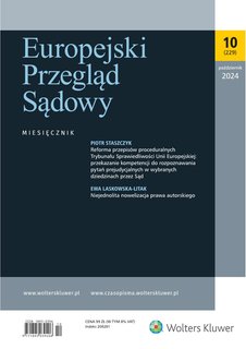 e-prasa: Europejski Przegląd Sądowy – 10/2024