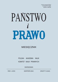 e-prasa: Państwo i Prawo – 8/2024